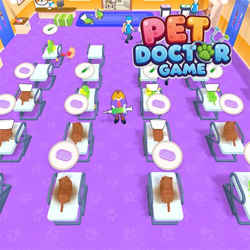 Pet Doctor Business Tycoon-Pet care game