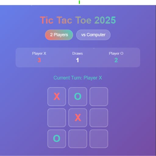 Tic Tac Toe 2025