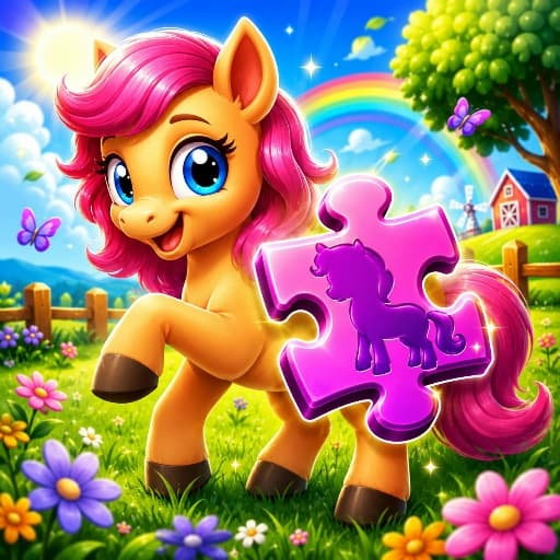 Cute Pony Puzzle Quest