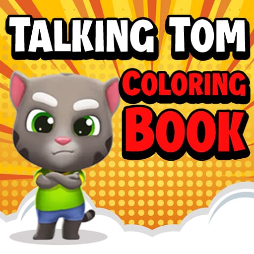 Talking Tom Coloring Books