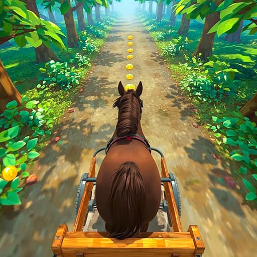 Horse Kart Runner Game