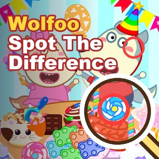 Wolfoo Spot The Difference