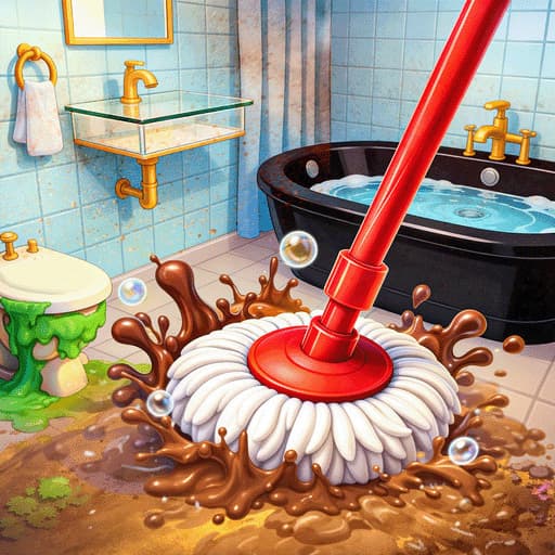 Home Makeover Cleaning Game