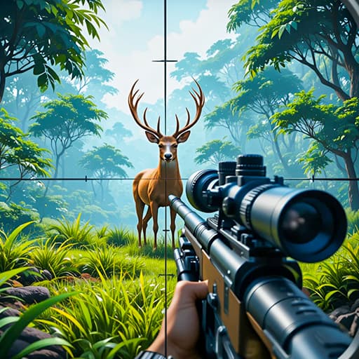 Deer Hunting Jungle Game