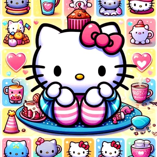 Cute Kitty Memory Challenge