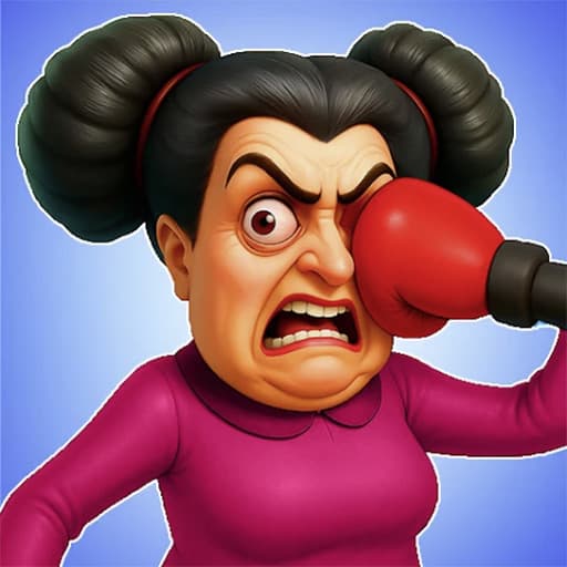 Crazy Aunty: Slap &amp;amp; Punch