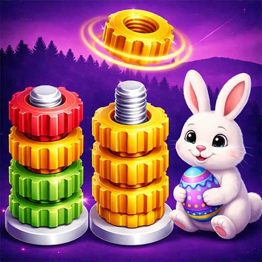 Sorting Nuts Puzzle Game