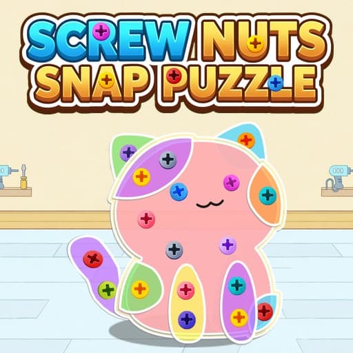 Screw Nuts Snap Puzzle