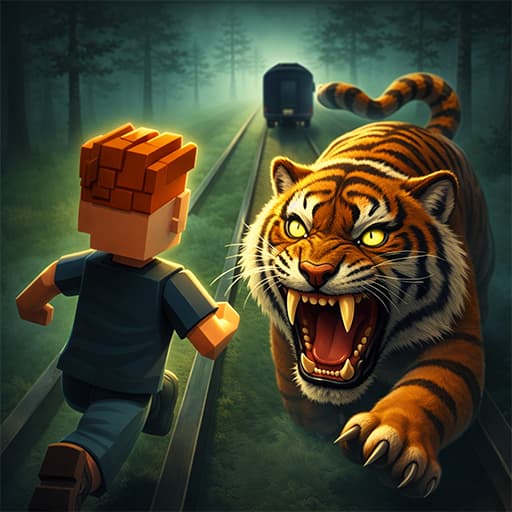 Running From A Hungry Tiger