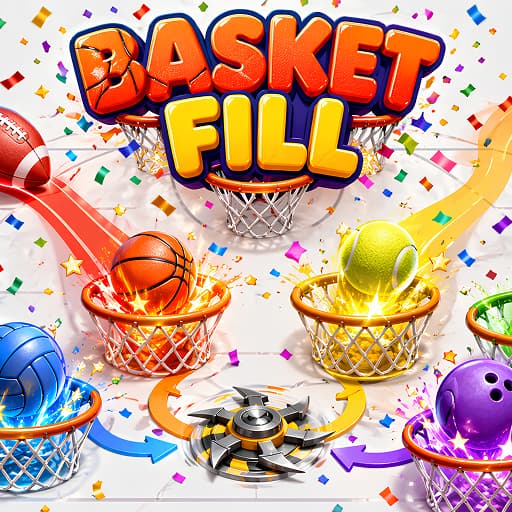 Basket Fill : Ball Puzzle