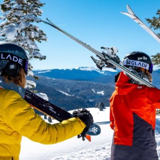 Ski Resort Hidden Snowflakes