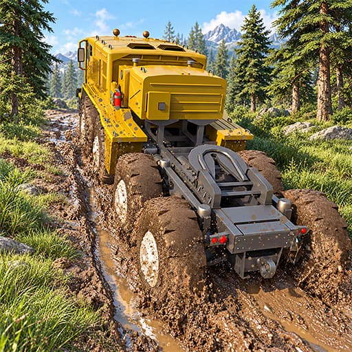 Mud Truck Simulator Game