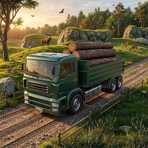 Offroad Truck Driving Game