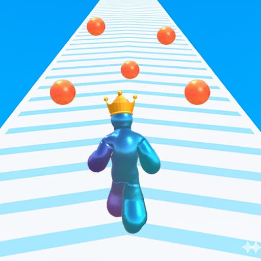 Bubble Man Runner Game